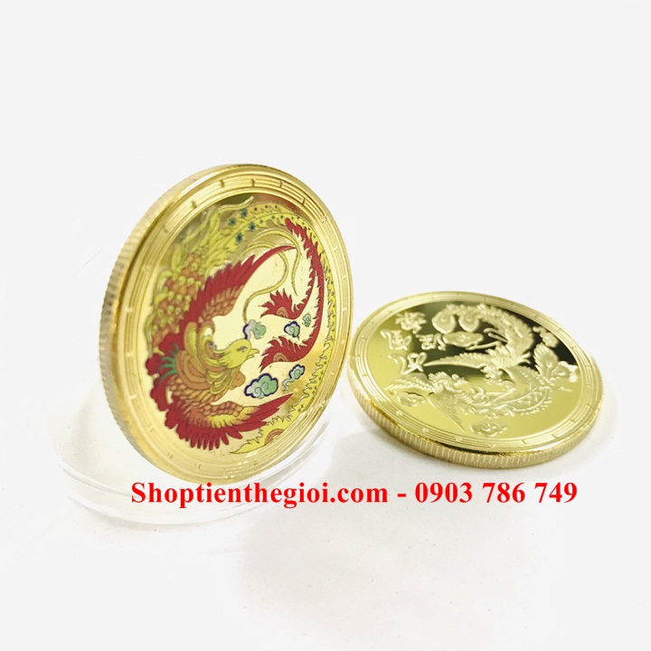 Xu Phụng Hoàng Lửa In Màu Vàng - SP005301